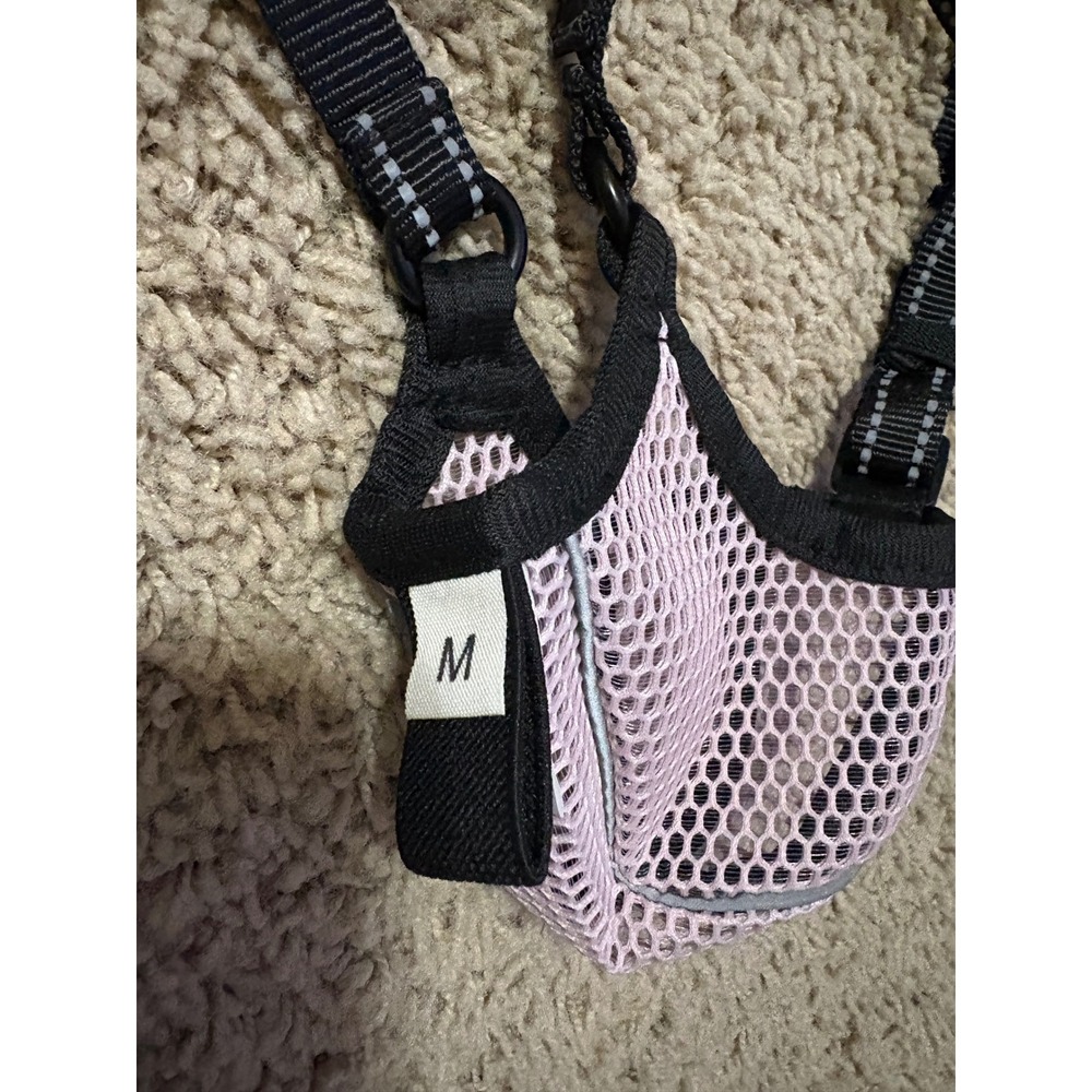 Pink Dog‎ Muzzle Breathable Mesh Adjustable Pet Mouth Cover Training Medium - Picture 3 of 5